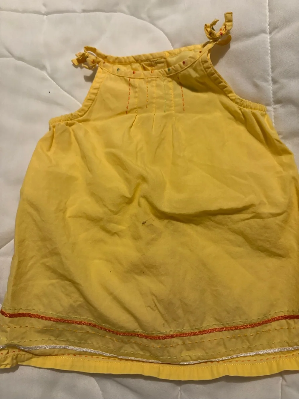Vintage Gymboree Yellow  Sundress with Bloomers